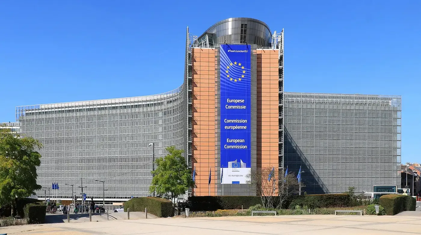 Edificio Berlaymont, sede de la Comisión Europea, en Bruselas